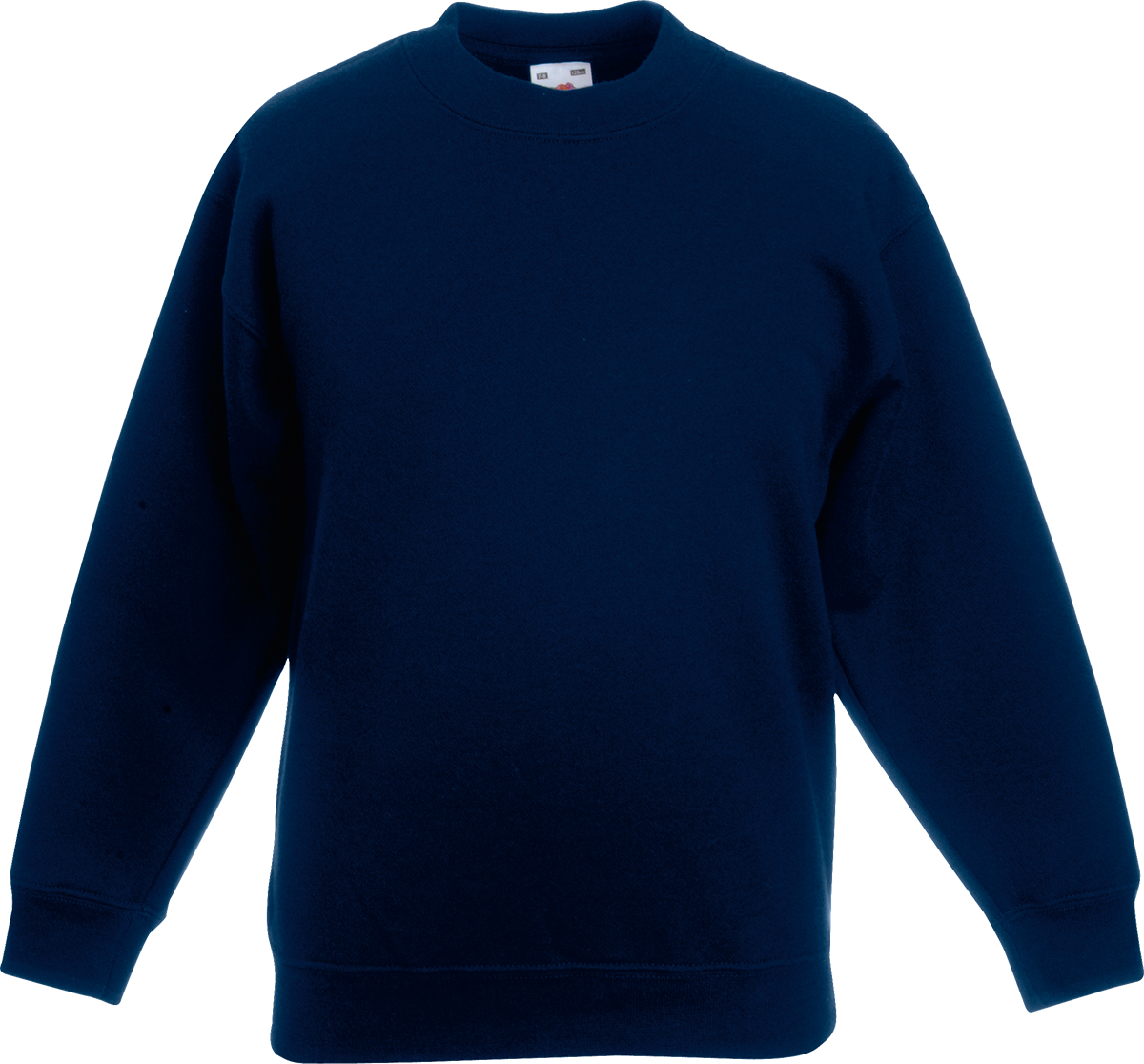 Navy School Sweatshirt - Sweater (1200x1116), Png Download