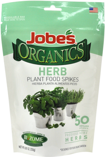 Jobe's Organics Fertilizer Spike Herb - Jobe's 4128 Organic Rose And Flowering Shrub Fertilizer (553x553), Png Download