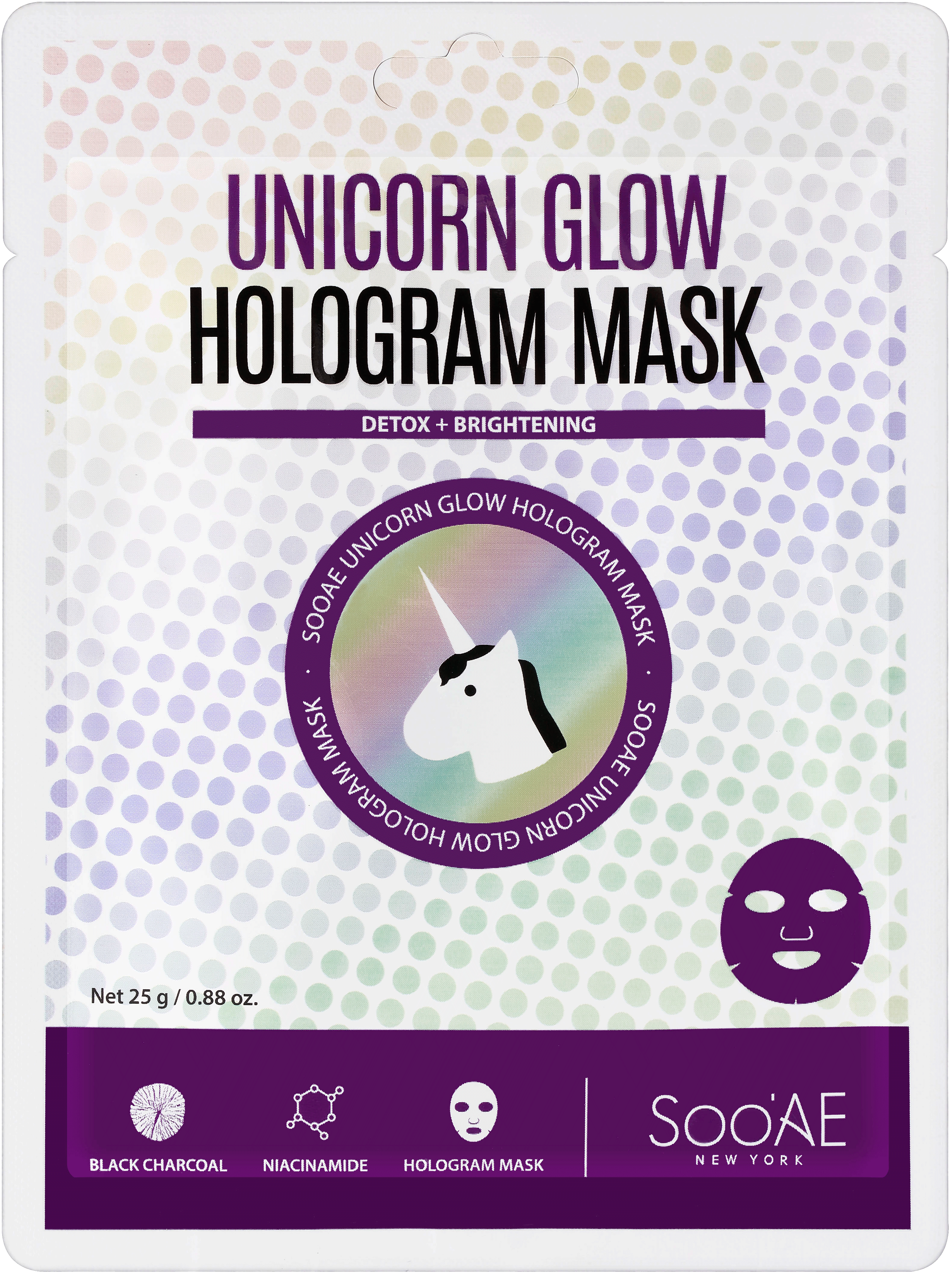 Sooae Unicorn Glow Hologram Mask - Soo Ae Unicorn Hologram Mask (3775x4926), Png Download