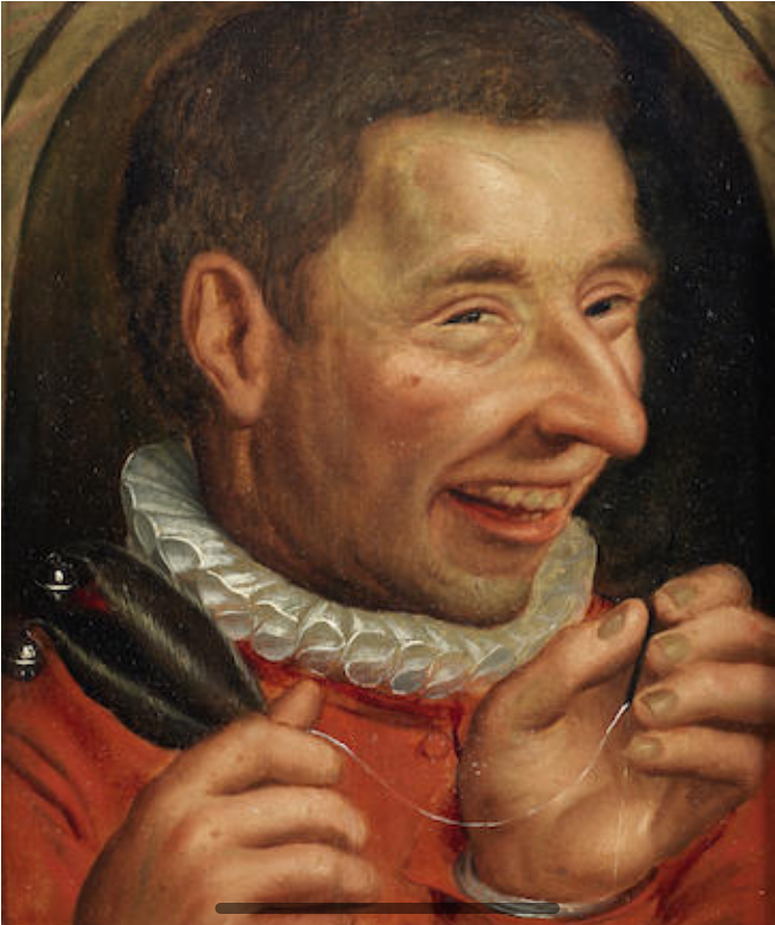 Sold At Bonhams 30 Ict 2013 As "flemish School C 1620" - Self-portrait (1171x831), Png Download