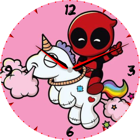 Deadpool Unicorn Deadpool On Unicorn Full Size Png Download Seekpng