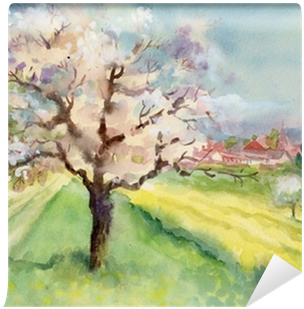 Watercolor Painting (400x400), Png Download