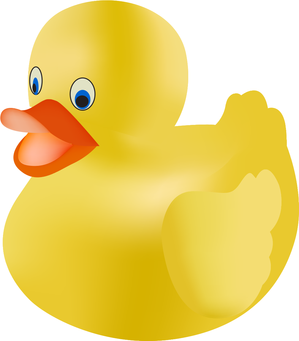 Rubber Duck Clip Art - Rubber Ducks Clipart (1200x1200), Png Download