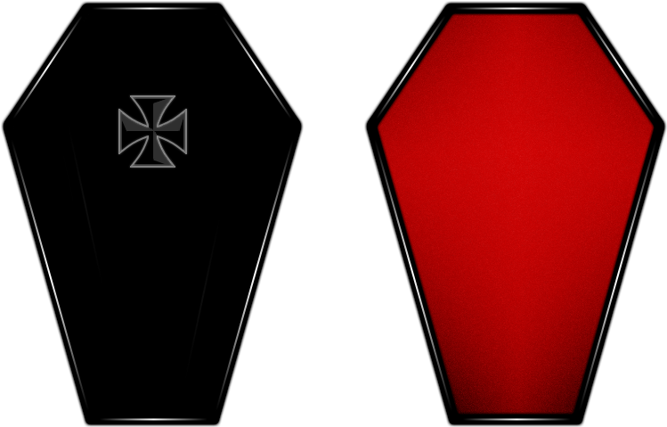 Coffin By Tim-dm On Clipart Library - Coffin Frame Png (800x600), Png Download