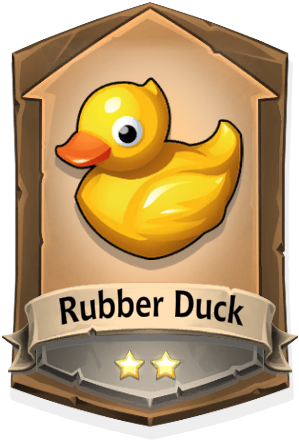 1 Rubber Duck - Duck (450x560), Png Download