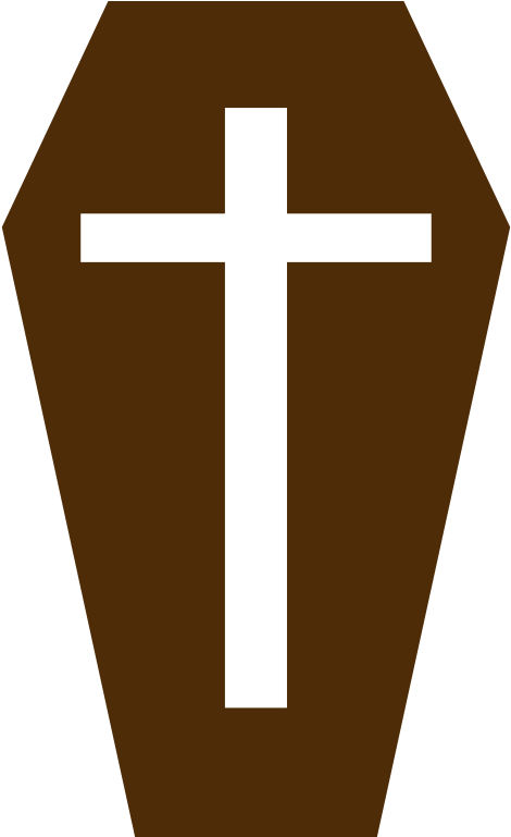 File - Coffin - Svg - Wikimedia Commons - Icon (768x768), Png Download