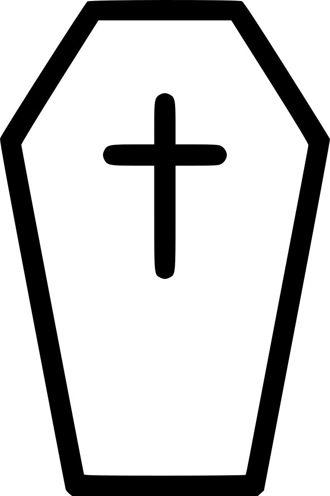 Coffin Comments - Portable Network Graphics (652x980), Png Download