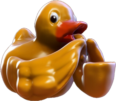 File - Sax Duck - Png - Scp Game Unity All Scps (558x480), Png Download