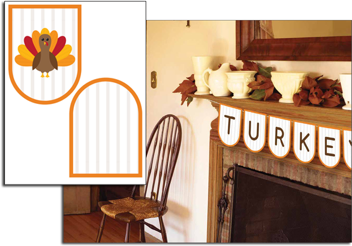 Thanksgiving Banner - Fireplace (760x560), Png Download
