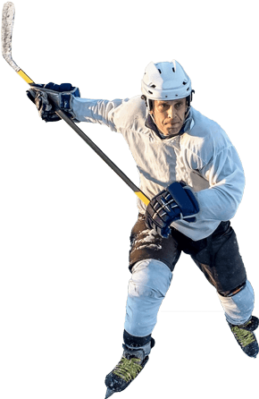 Hockey Players Shooting - Women Hockey Players Png (545x475), Png Download