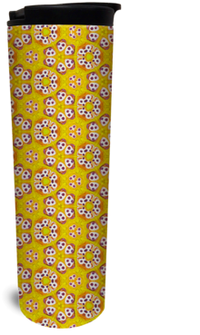Yellow Seahorse Tumbler - Watermark (360x480), Png Download