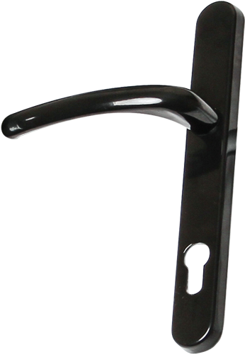 Black Traditional Door Handle From Shaws - Door Handle (360x500), Png Download