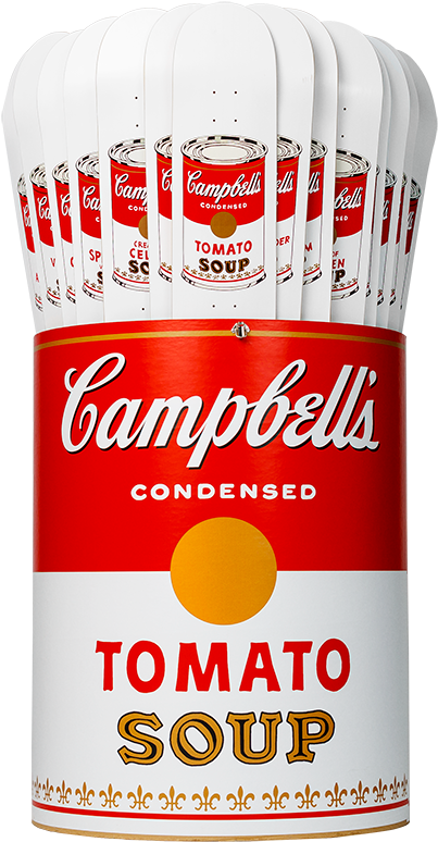 Andy Warhol 32 Campbell's Soup Cans - Andy Warhol Campbell Transparent (433x800), Png Download