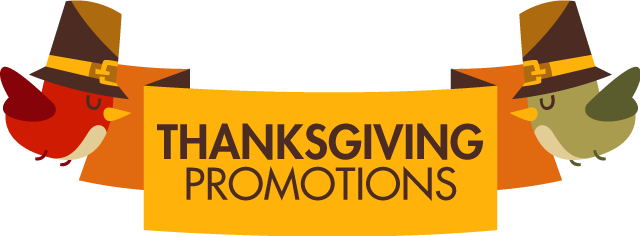Thanksgiving Promotions For Restaurants - Happy Thanksgiving Day! Beach Towel (640x236), Png Download