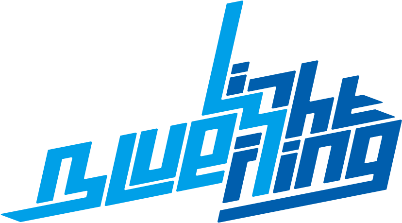 - - - Blue Lightning - - - - Blue Lightning (1000x583), Png Download