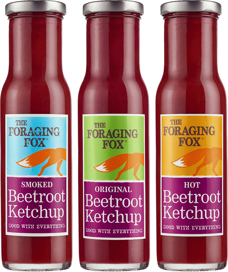 Try Our Ketchup - Foraging Fox Smoked Beetroot Ketchup - 9oz (255g) (781x930), Png Download