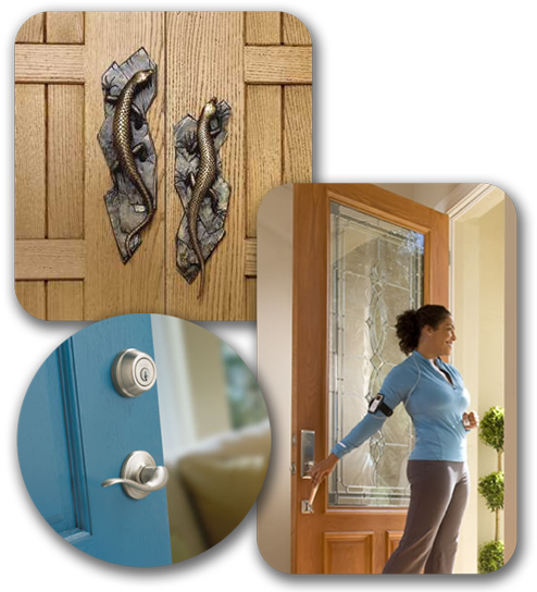 Decorative Hardware - Door (500x546), Png Download