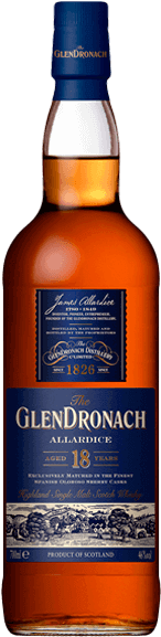 Glendronach 18 Year Old Allardice - Glendronach 'allardice' 18 Year Old (700ml) (300x600), Png Download