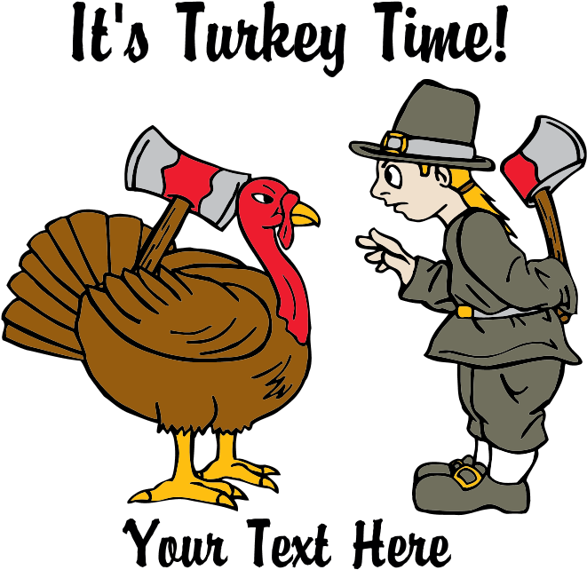 Funny Thanksgiving Banner - Funny Thanksgiving Pillow Case (700x700), Png Download