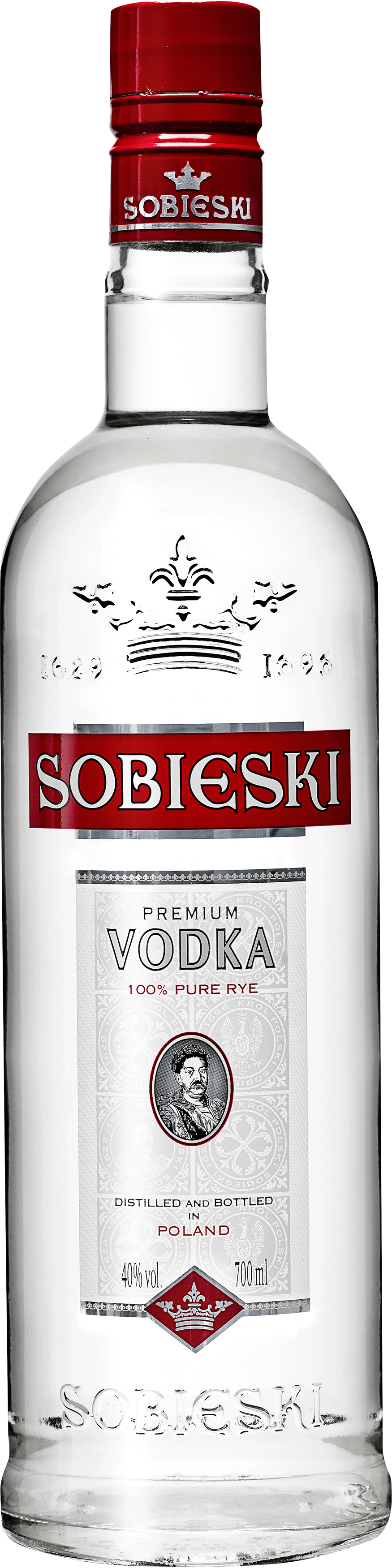 Vodka Png Image - Sobieski Vodka (875x3501), Png Download