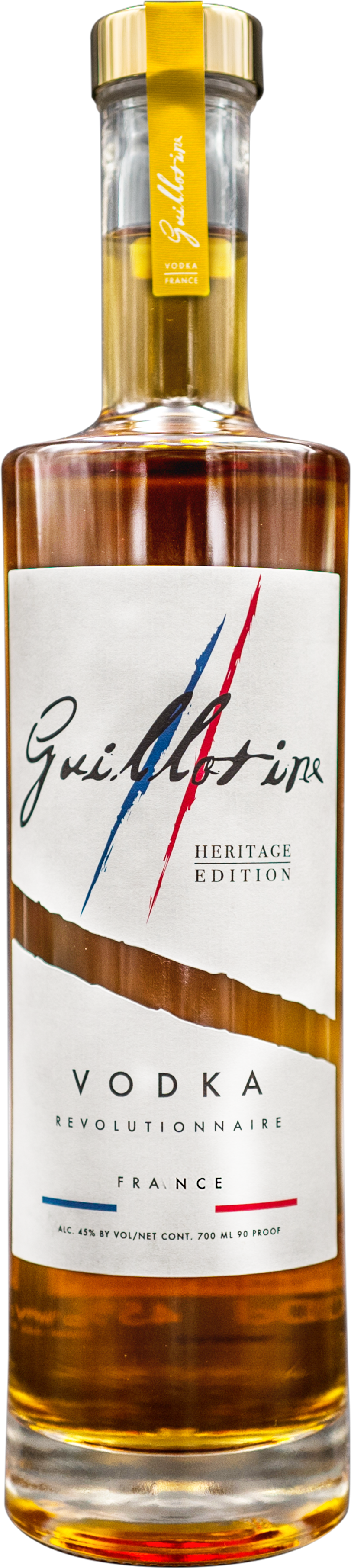 Guillotine Vodka Heritage Bouteille - Vodka Guillotine Heritage (1066x3837), Png Download