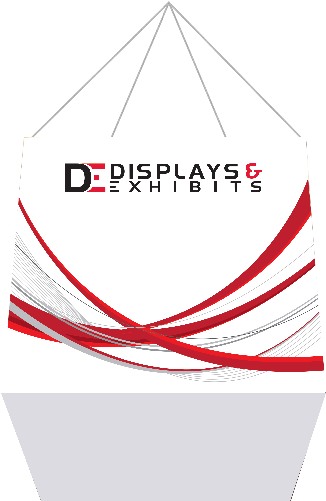 3 X 3 Cube Hanging Sign Kit - Graphic Design (500x500), Png Download