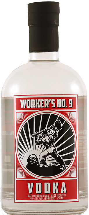 9 Vodka (800x800), Png Download