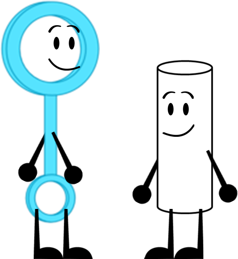 Bubble Wand And Chalk Together (772x836), Png Download