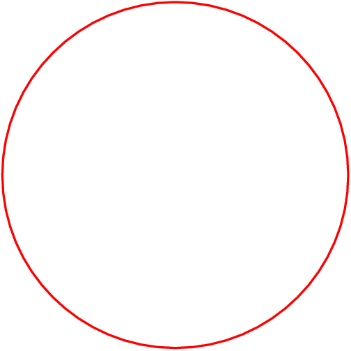 Art Of Problem Solving - Red Circle Transparent Drawing (504x504), Png Download