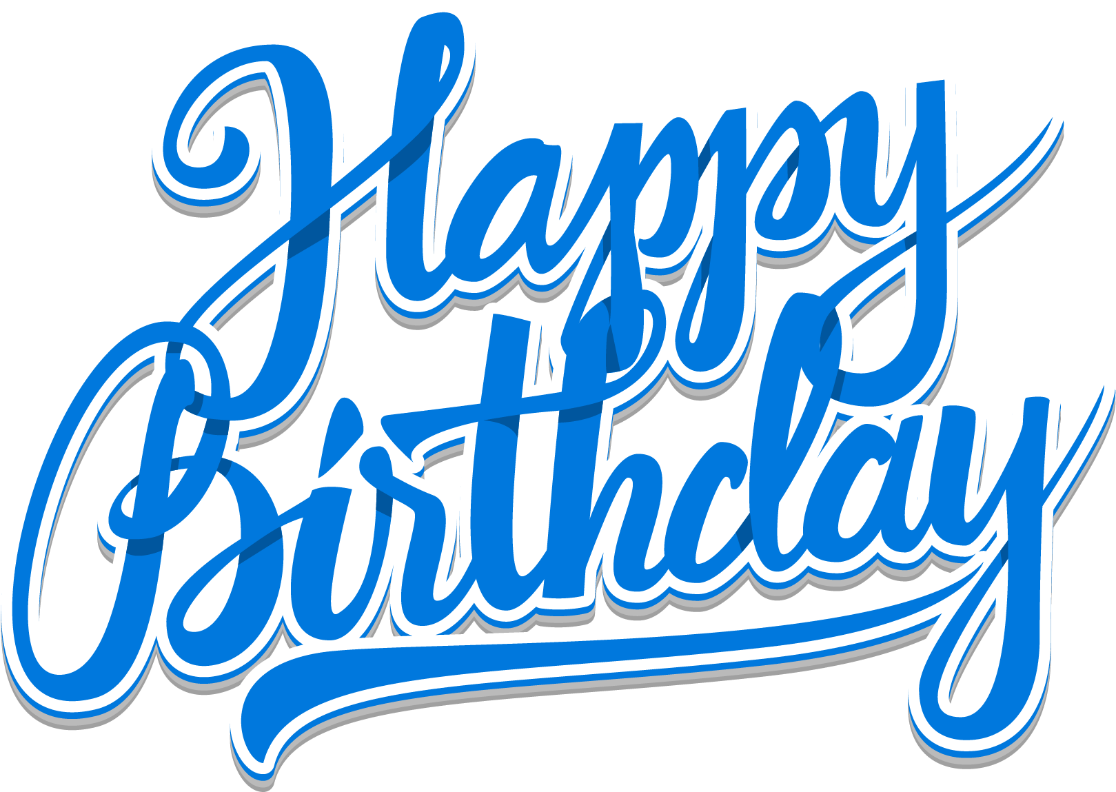 Birthday Cake Wedding Invitation Clip Art Blue - Calligraphy (1667x1667), Png Download