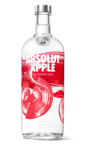 Absolut Apple - Absolut Vanilia Flavoured Vodka (500x500), Png Download