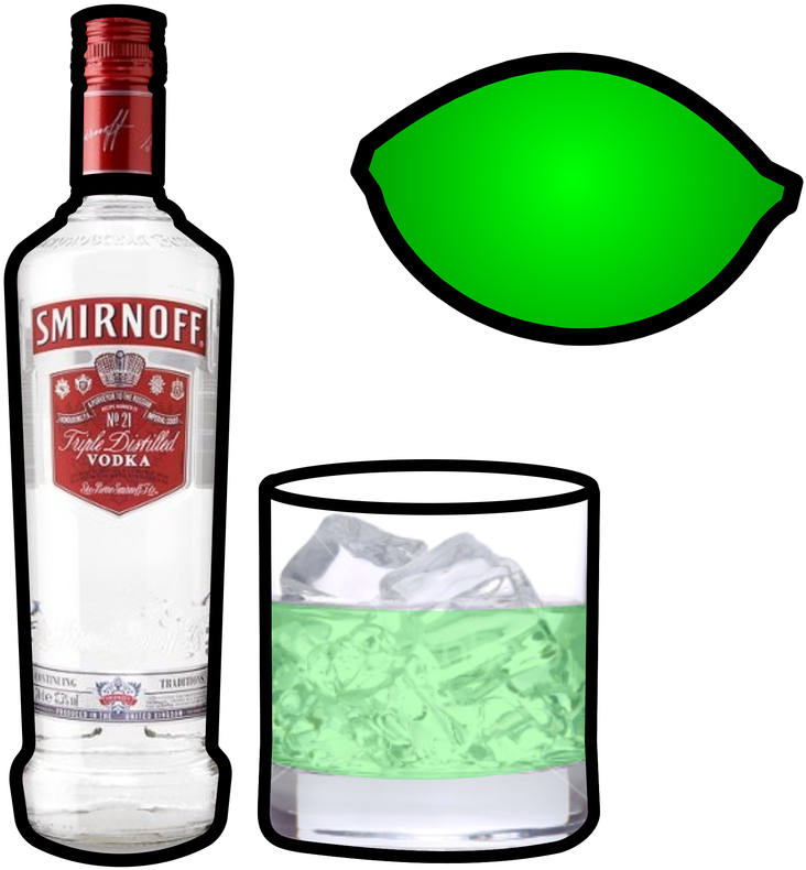 Frames Illustrations Hd Images - Smirnoff Vodka Blue No. 57 100@ (800x800), Png Download