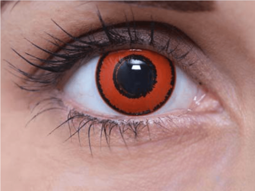 Colourvue Crazy Voldemort Coloured Lenses - Close-up (1200x630), Png Download