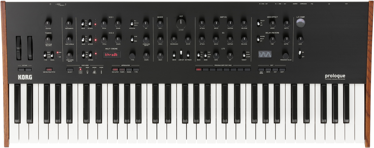 Prologue-16 Drum Machine, Keyboard, Drums, The Voice, - Korg Prologue 16 (1200x723), Png Download