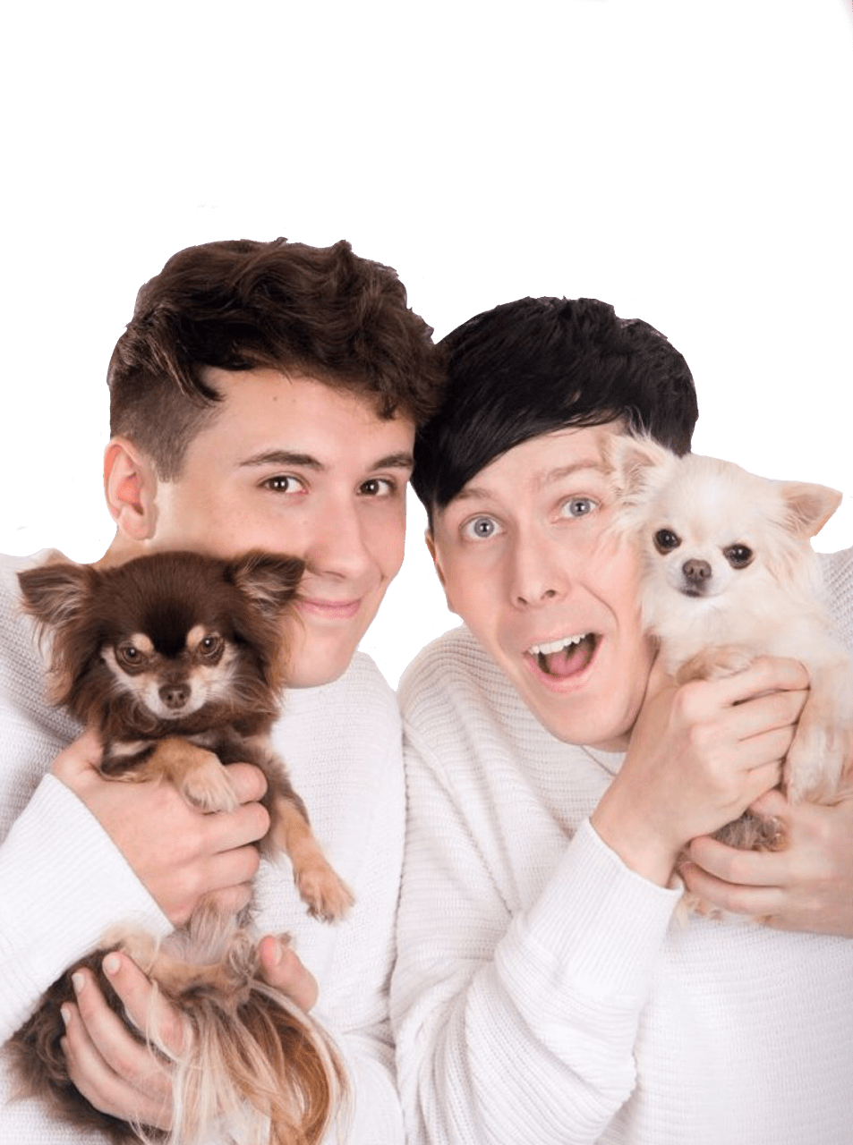 Make Icons And Transparent - 2018 Dan And Phil (953x1280), Png Download