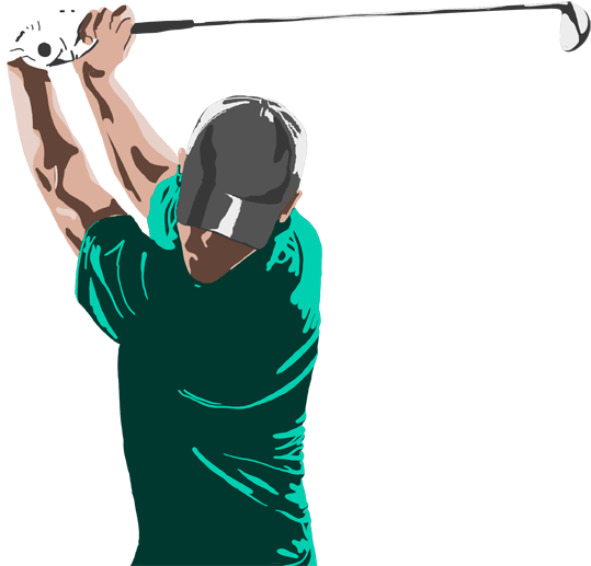 Golf - Pitch And Putt (605x563), Png Download