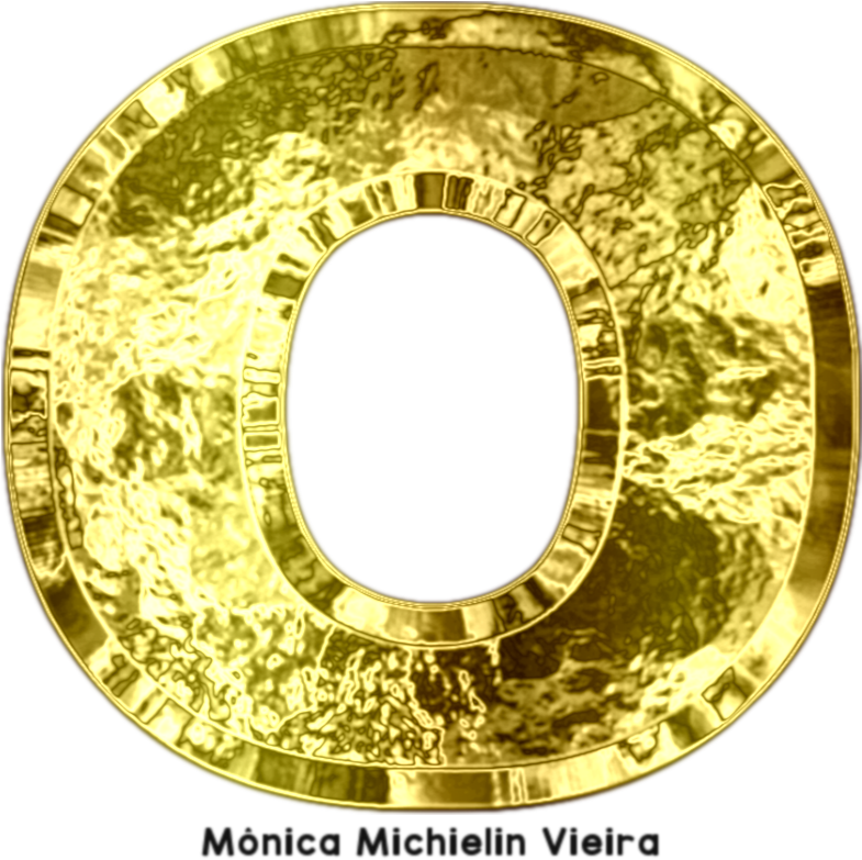 Alfabeto De Ouro Em Formato Png - Circle (800x800), Png Download