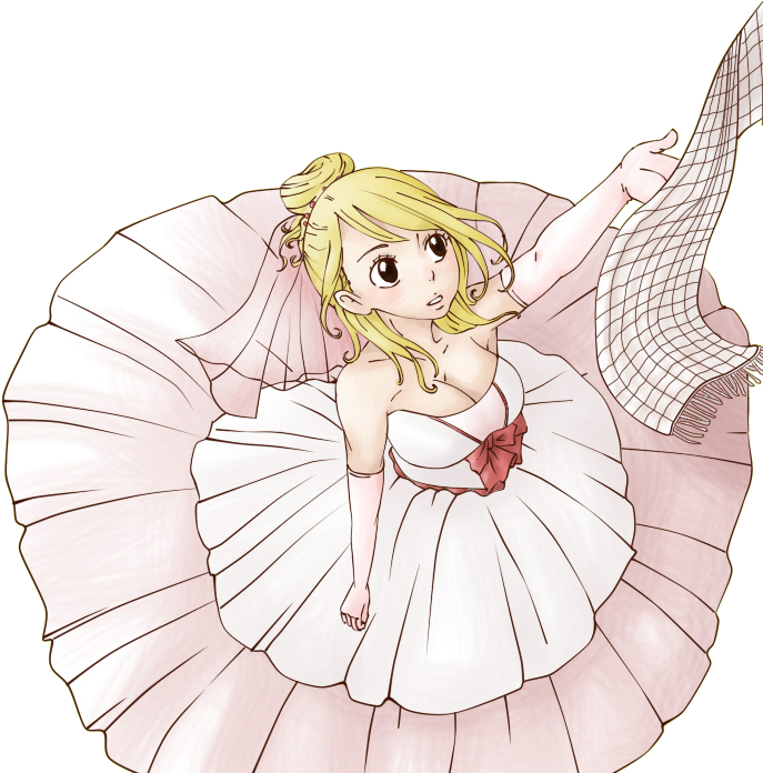 Lucy Heartfilia - - Lucy Heartfilia Fond Transparent Rose (715x968), Png Download