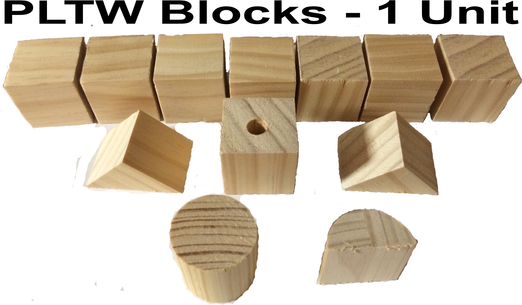 Pltw Wood Block Sets - Plywood (2024x1224), Png Download