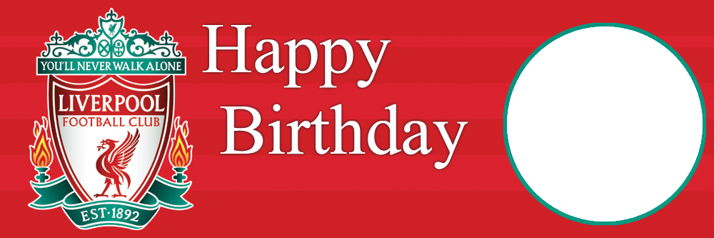 Personalised Liverpool F - Liverpool Fc (1000x333), Png Download