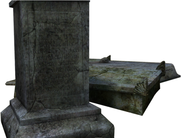 Tombstone Clipart Transparent Background - Transparent Background Gravestone Png (640x480), Png Download