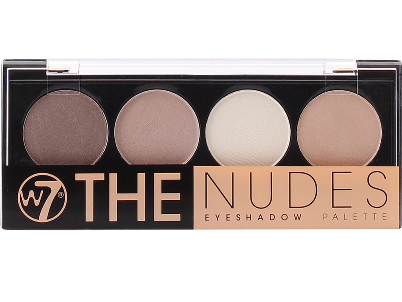 W7 The Nudes Eyeshadow Palette - Eye Shadow (886x886), Png Download