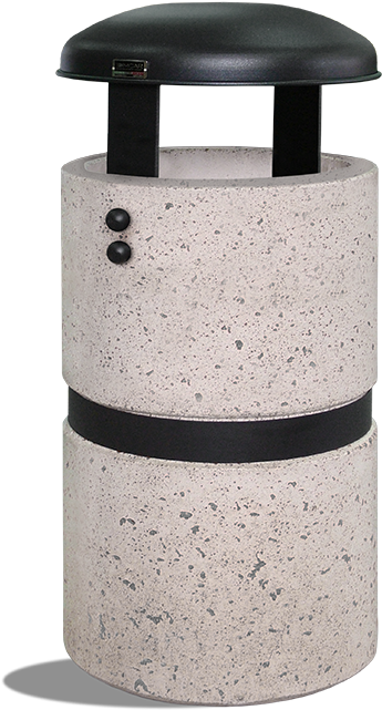 Cestini In Cemento Con Posacenere (1250x700), Png Download