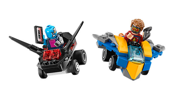 Lego Super Heroes Mighty Micros Star-lord Vs - Lego Mighty Micros Star Lord Vs Nebula (700x700), Png Download