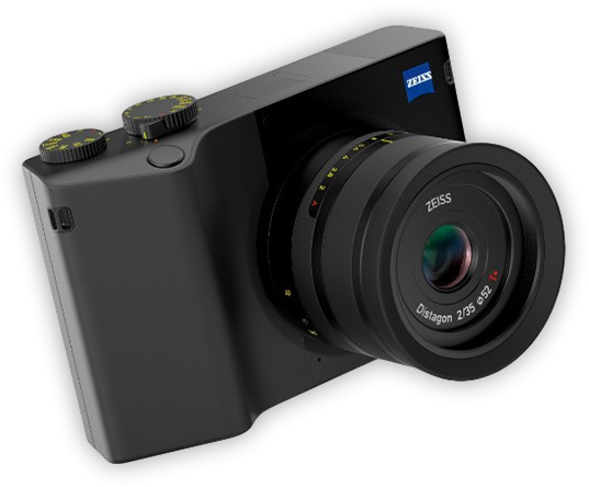 Zeiss Zx1 Camera - Zeiss Mirrorless Camera (658x657), Png Download