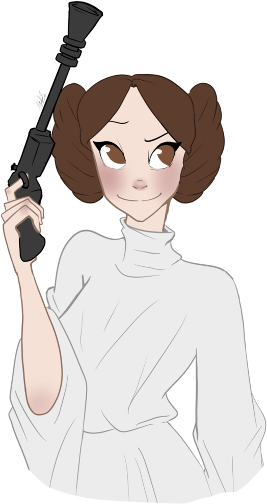 765 X 1045 17 - Princess Leia Cartoon Png (765x1045), Png Download