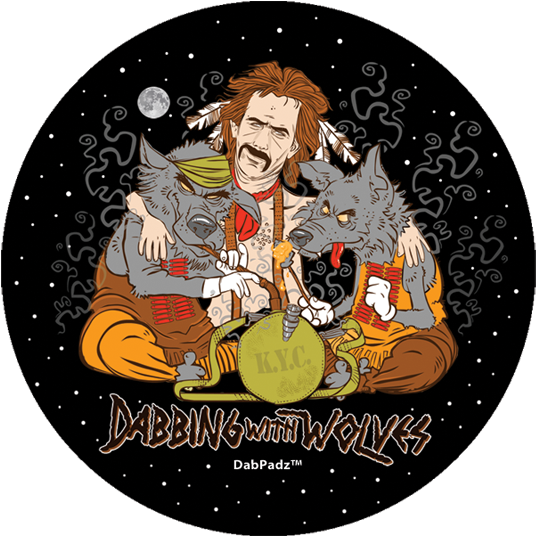 Dabbing With Wolves - Illustration (600x600), Png Download