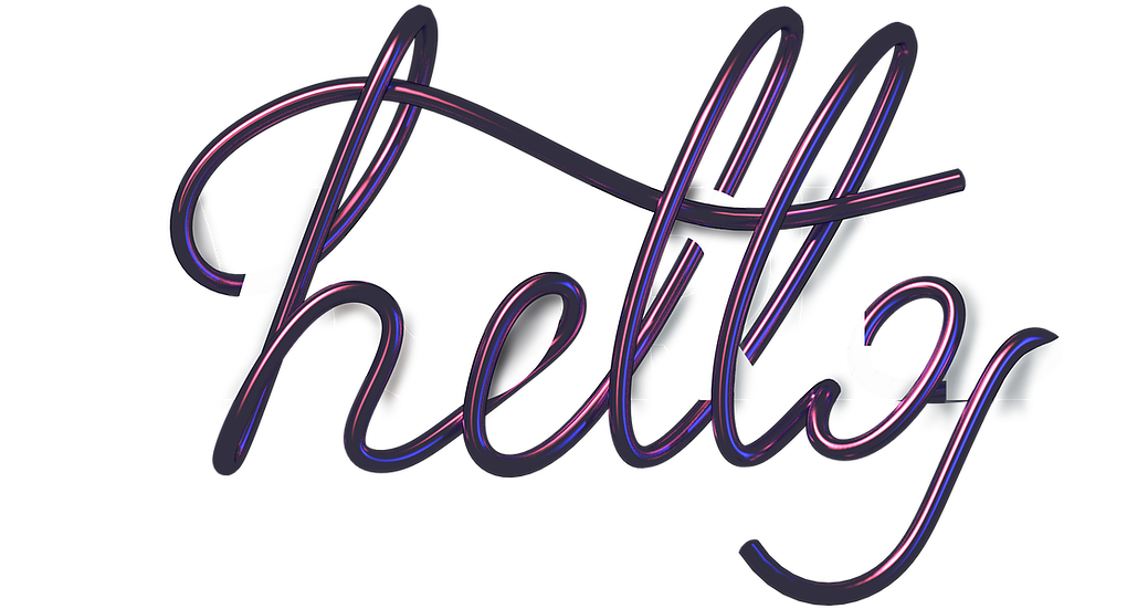 Hello Png - Calligraphy (1324x745), Png Download