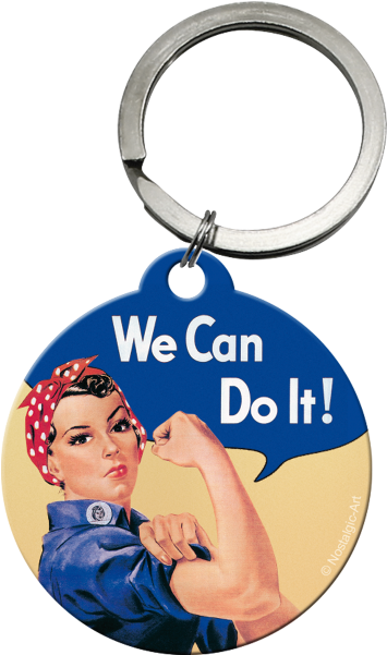 Rosie The Riveter - Rosie The Riveter Sign (600x600), Png Download