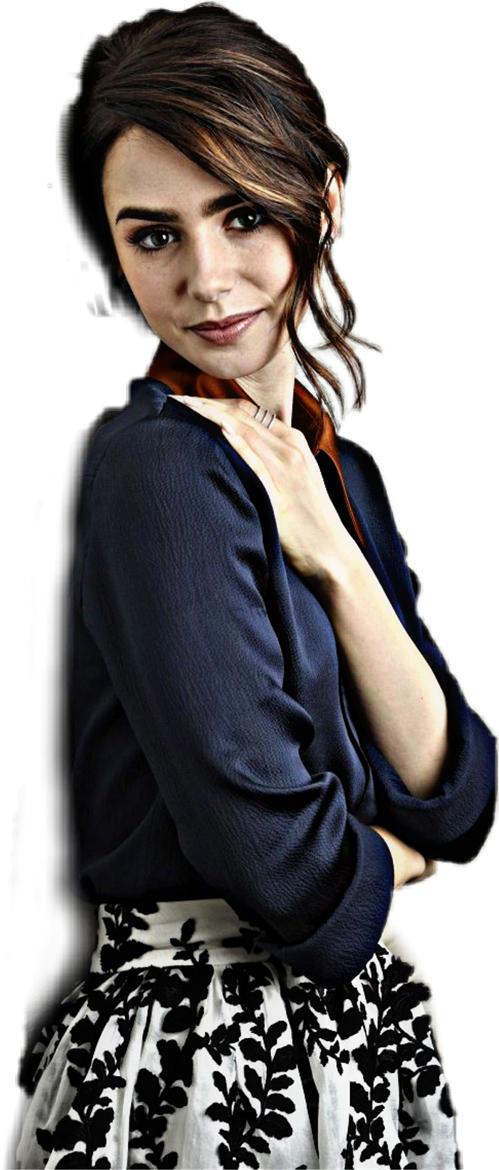 Lily Sticker - Photo Shoot (1024x2398), Png Download